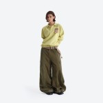 Referee‑style Polo‑collar Sweatshirt